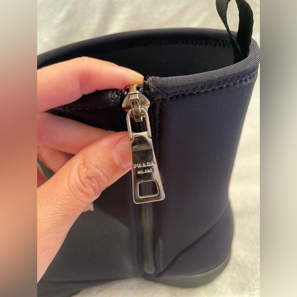 Authentic Prada Neoprene Boots - Picture 12 of 13